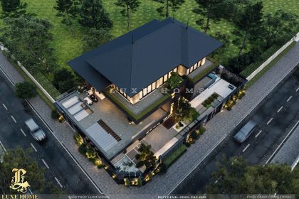 Tổng quan thiết kế biệt thự villa hiện đại của chị Thương