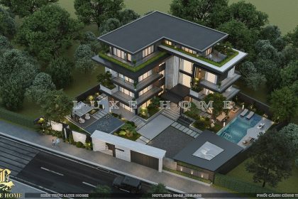 Tổng quan về thiết kế xây dựng mẫu biệt thự villa