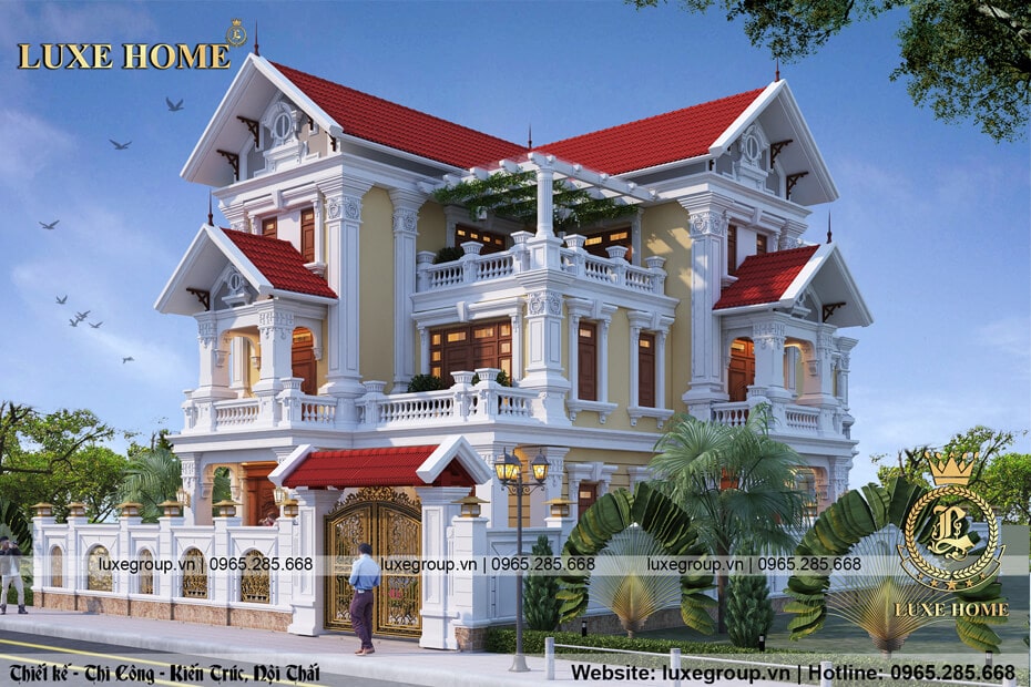 Top 100 Mẫu Biệt Thự Mái Thái Đẹp Nhất 2022